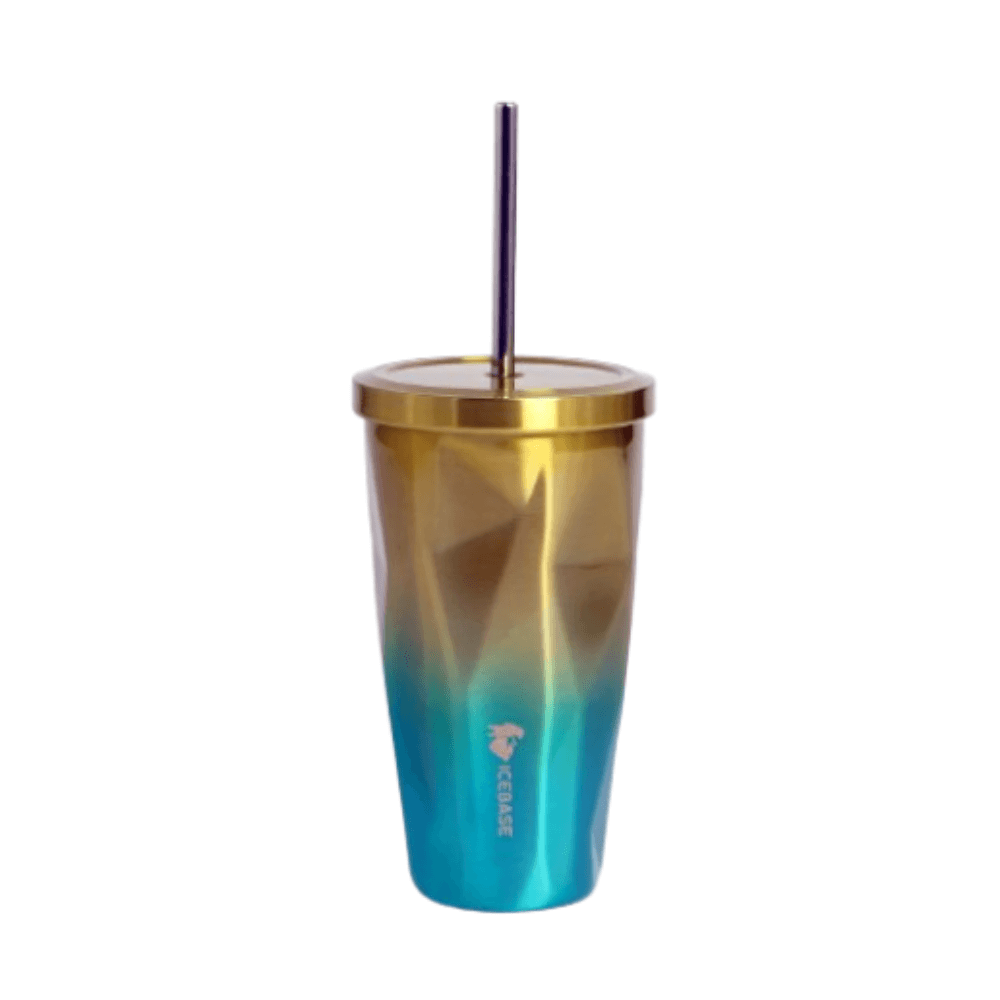แก้วเก็บความเย็น ICEBASE รุ่น VL-505YG (GOAL) ขนาด 500 มิลลิลิตร สีเหลือง
